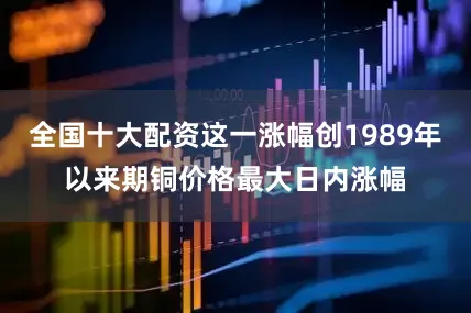 全国十大配资这一涨幅创1989年以来期铜价格最大日内涨幅