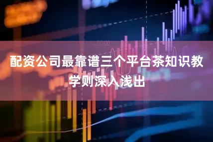 配资公司最靠谱三个平台茶知识教学则深入浅出